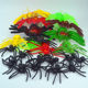 Environmentally friendly non-toxic large simulation trick soft glue spider toy cognitive children's insects frightening poisonous spider