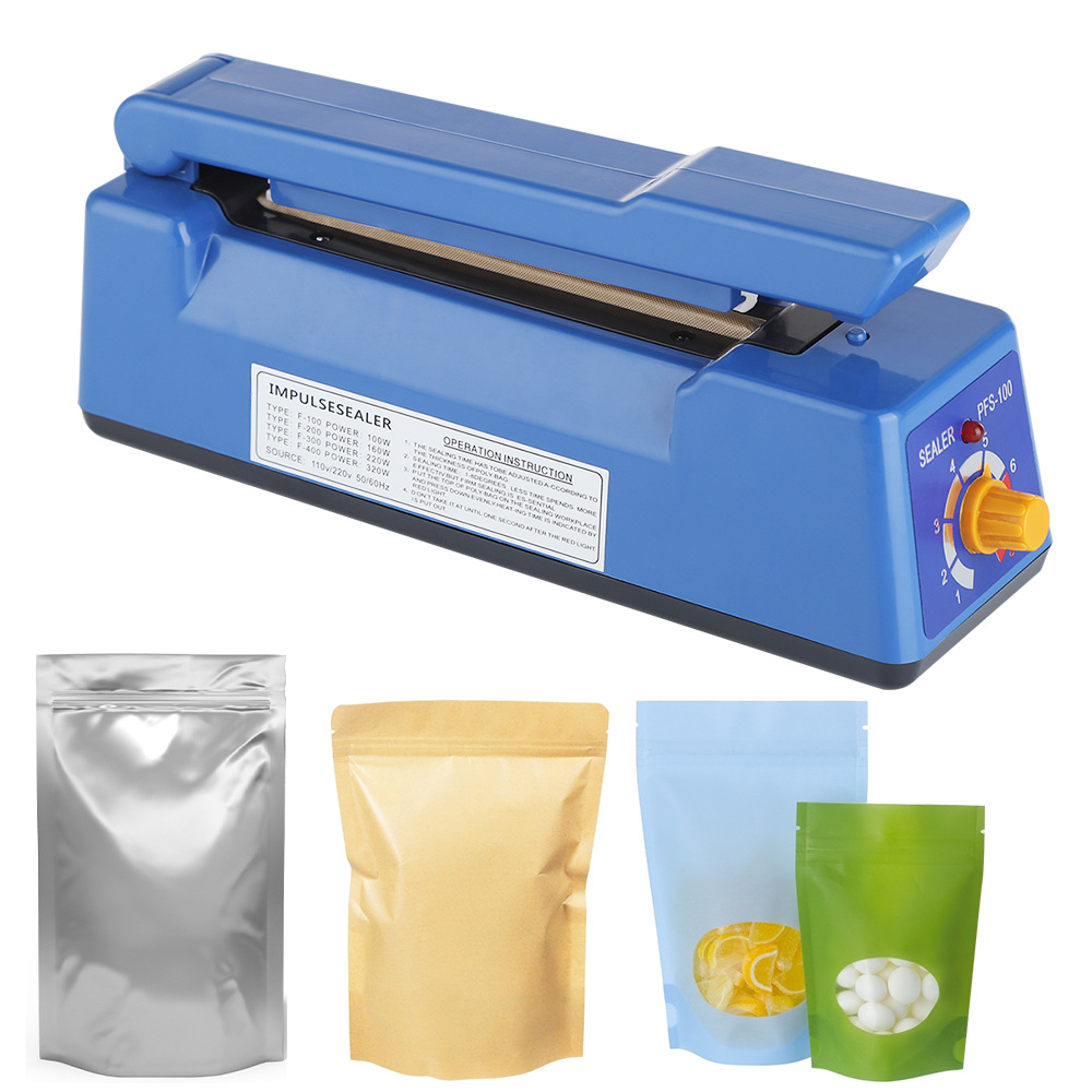 Cross-border 200 type manual commercial sealing machine hand pressure plastic film plastic sealing machine household portable heat sealing machine