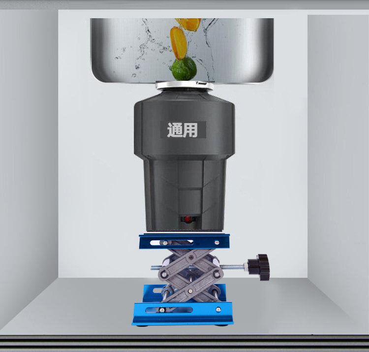 Household small kitchen waste processor shock absorption bracket kitchen waste machine support frame shock-absorbing load-bearing support adjustment base