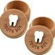 Modern Simple Baby Deciduous Teeth Box Children's Teeth Collection Commemorative Box for Fetal Hair Umbilical Cord Preservation Wooden Box