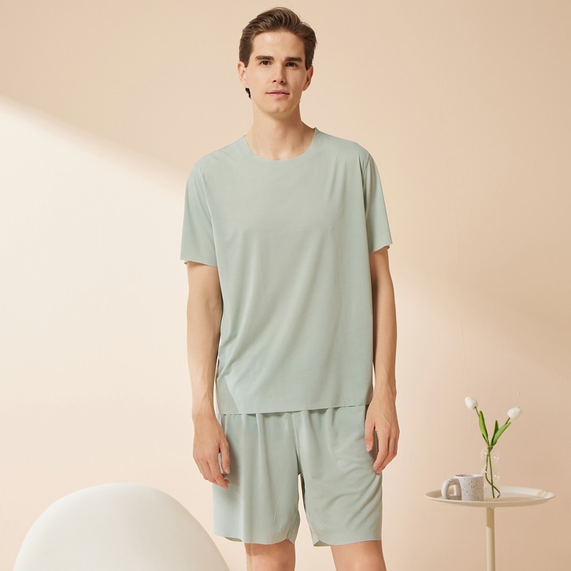 [Male-shirt + shorts] Green