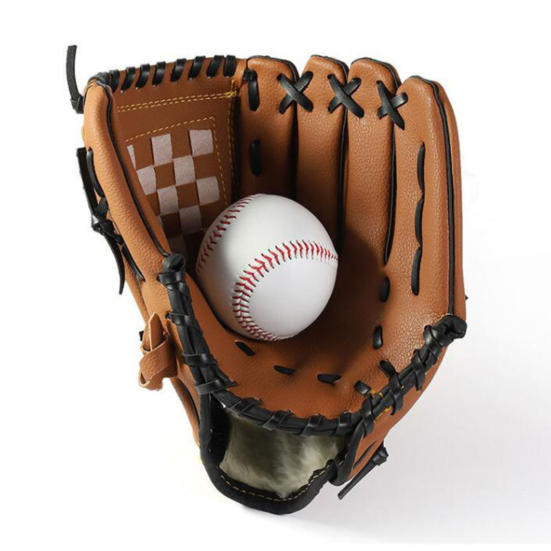 Wholesale Children & Adult Baseball Softball Gloves Pitcher Gloves School Students Field Training Gloves
