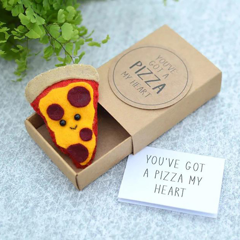 Amazon hot new mini PIZZAS small gift creative cute pizza friendship gift set