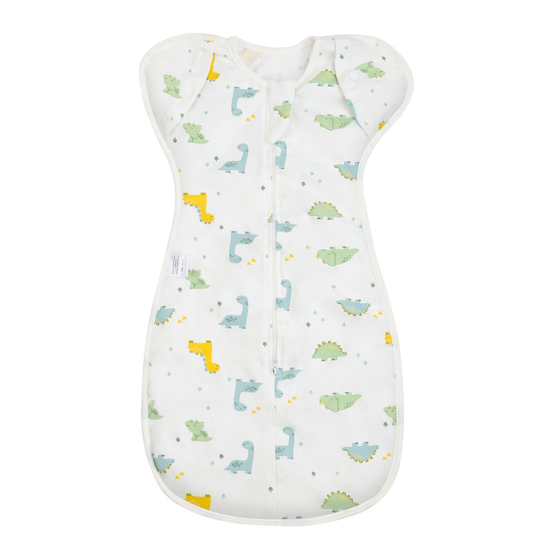 Four Seasons Baby Cotton Anti-Scare Sleeping Bag Anti-Kicking Newborn Cushion Baby Swaddling Towel Cross Border