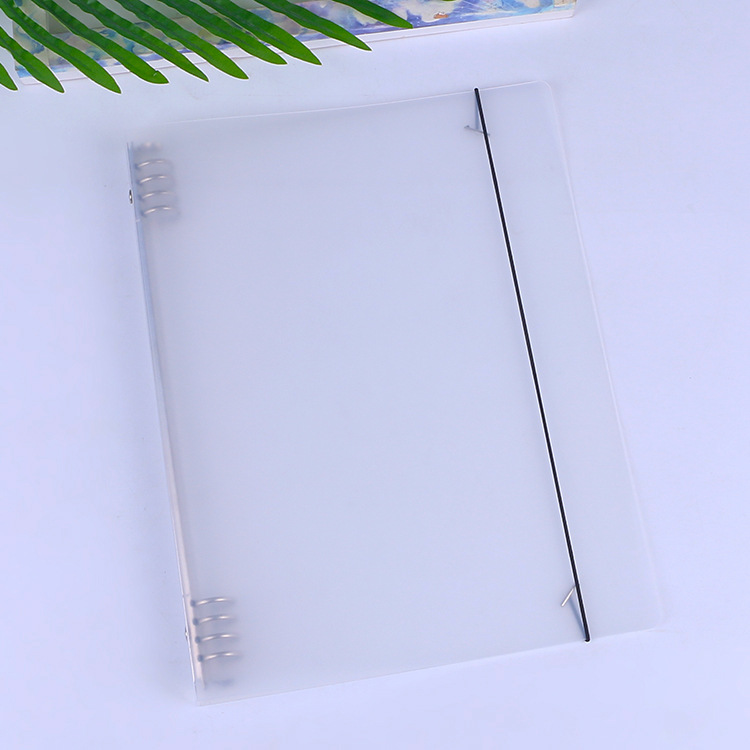 Spot pp loose-leaf notebook shell 8 hole B5 frosted loose-leaf core shell A5A4 loose-leaf inner core shell