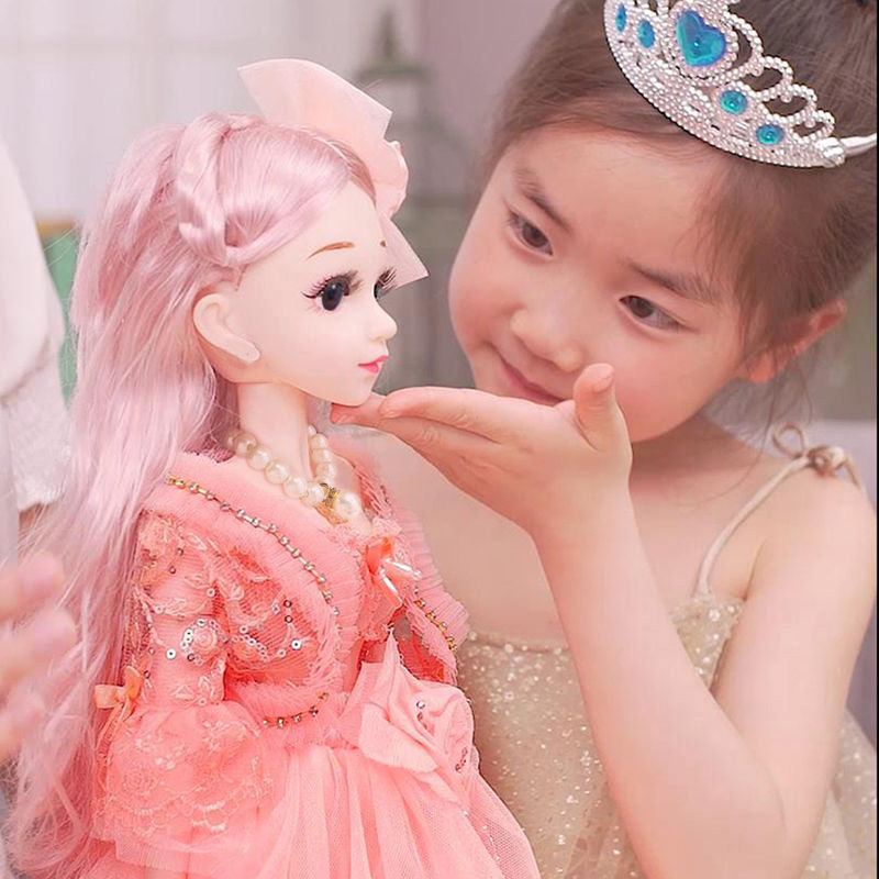 60cm Oversized Doll Dress Set Girl Princess Large Toy for Children Birthday June 1 New Year Gift