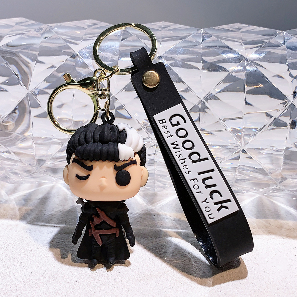 New Style Sword Wind Legend Qigus Keychain pvc Doll Model Pendant Jewelry Ornaments Doll Doll Card