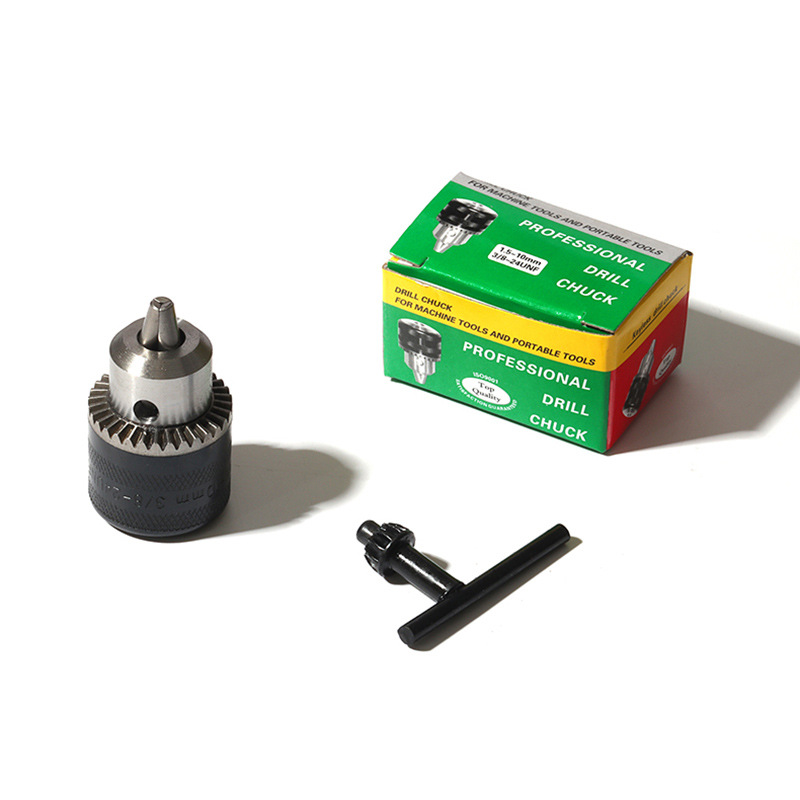 Flashlight drill chuck 1.5-10mm3/8-24UNF drill chuck wholesale electric wrench conversion rod conversion Rod