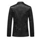 Long-term goods men's professional large size suit single western coat foreign trade cross-border Black