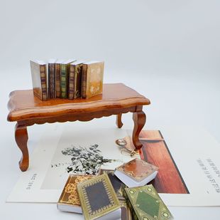 Dollhouse1:12 mini doll house classic books pocket home accessories BJD scene shooting props