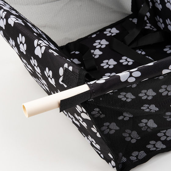 Amazon cat and dog car mat pet seat pet bag car bag kennel mesh hanging bag car cushion cat bag