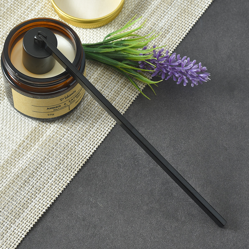 Aromatherapy Candle Tool Three-Piece Set Candle Hook Candle Cover Wick Cut Candle Scissors Fire Extinguishing Cover Factory Spot