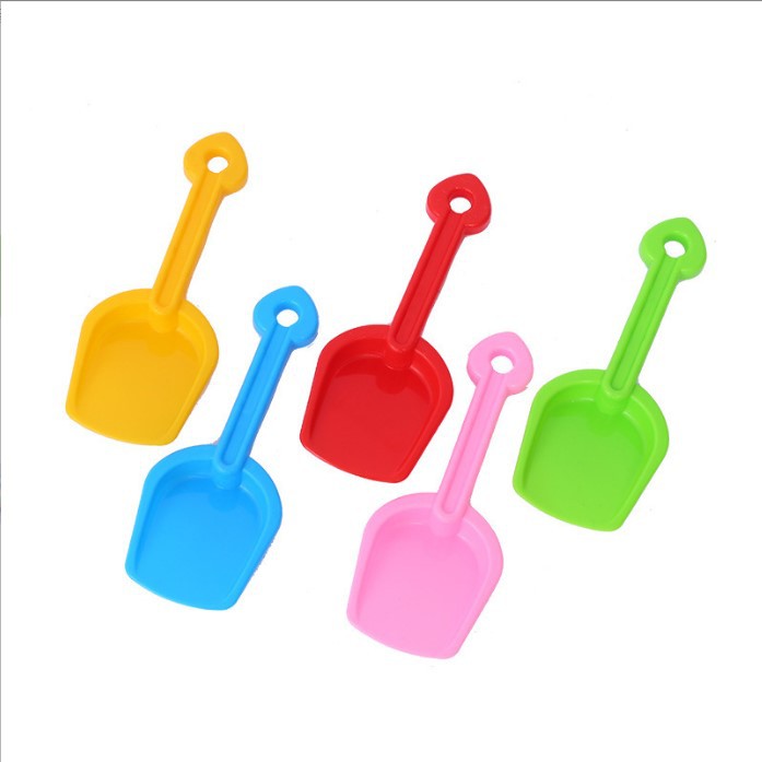 19cm beach shovel cheap small size plastic shovel children's sand digging tools beach toys wholesale