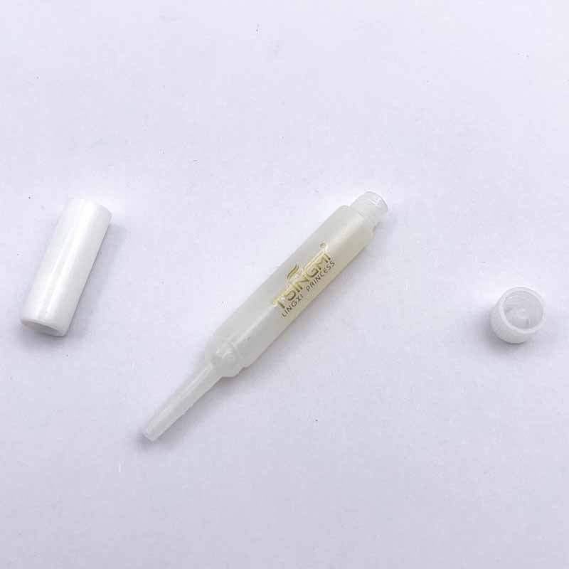 Factory supply small sample eyelash glue sticky strong easy makeup removal white glue tasteless self-grafting eyelash glue wholesale