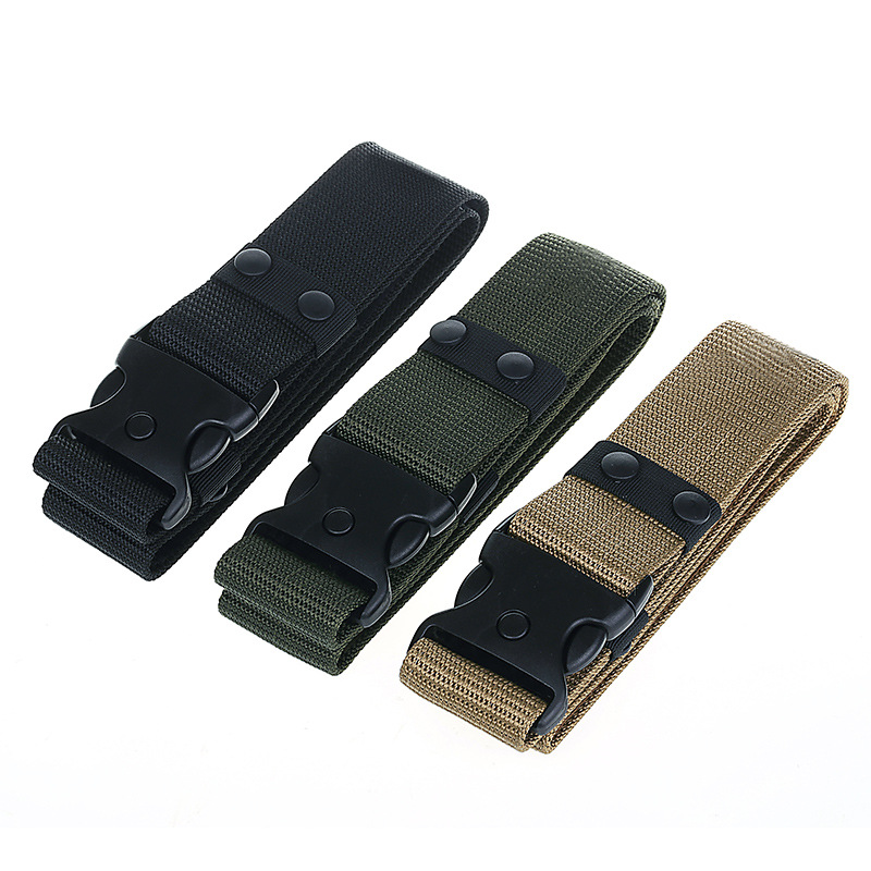 2021 New Tactical Belt Outdoor Belt S Canvas Belt Military Training Special Service Outer Belt