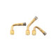Balance car valve inflatable extension tube unicycle inflatable nozzle extension rod elbow extension nozzle 90 ° 45 °