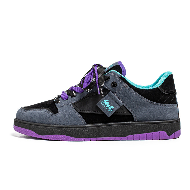 2023 Spring New Niche Design Trendy Sneakers Men's Decorative Training Shoes Casual All-match Trendy Men's Shoes 2317