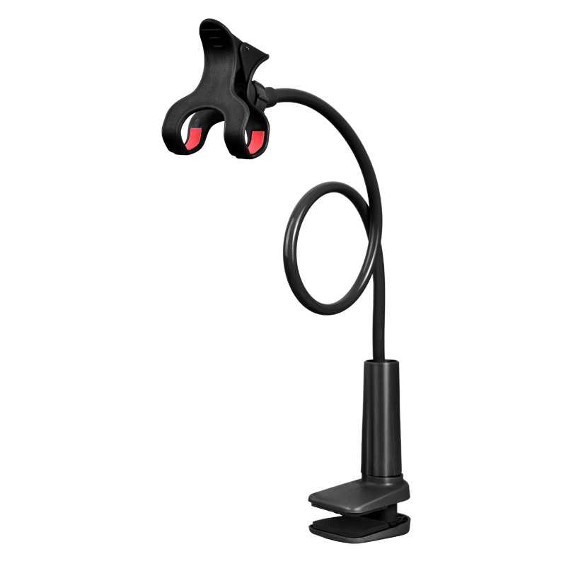Lazy plastic phablet stand spiral adjustable universal desktop live drama spot