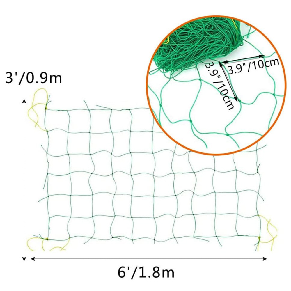 9-strand plant climbing vine net green gardening Grid Net cucumber hanging melon climbing net vine loofah climbing vine net