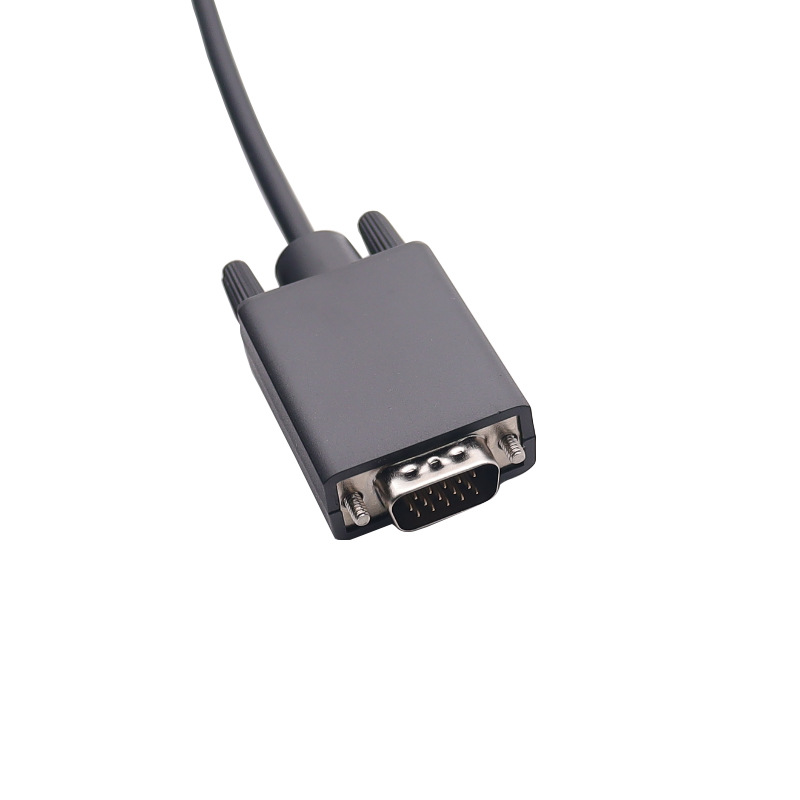 HDMI to VGA adapter cable with chip hdmi to vga computer notebook monitor projector conversion cable