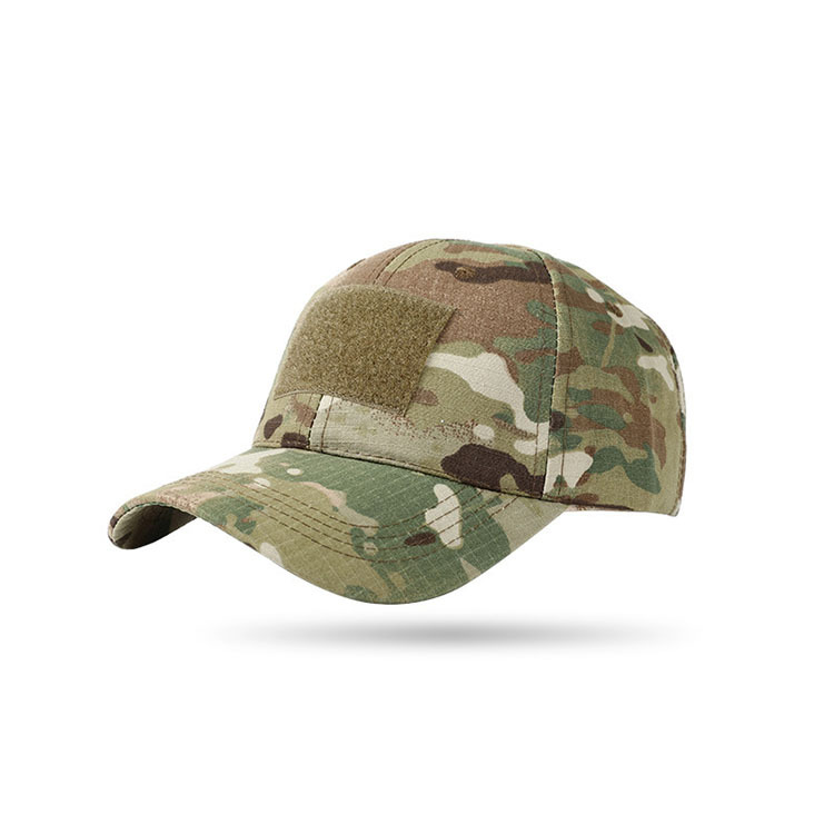 Tactical Hat Men's Baseball Cap Military Fan Outdoor Sun Hat Tennis Cap Velcro Bicycle Riding Cap