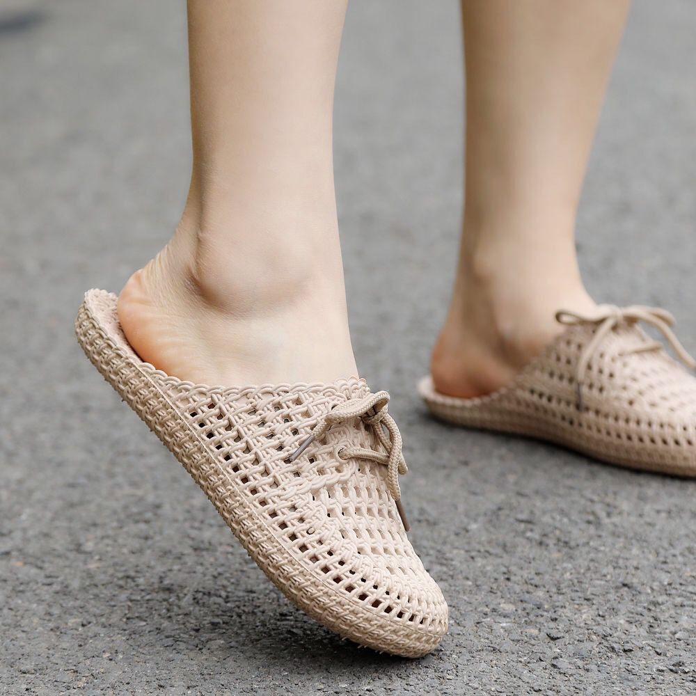 2023 sandals and slippers summer wholesale ladies thick bottom bathroom bow home shoes soft bottom a generation of spot batch