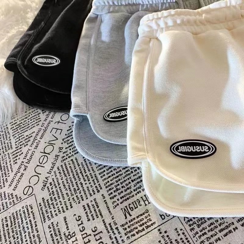 Sports shorts women's summer new fashion hot girl high waist loose student slimming hot pants casual girl wide leg pants