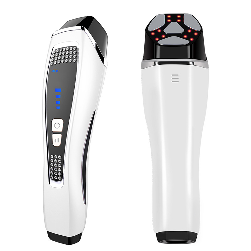 Facial massage import instrument firming lifting photon skin rejuvenation pulse beauty instrument EMS micro current beauty instrument