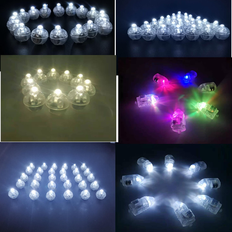 New product Small Ball LED Balloon light switch bullet light emitting small bulb paper lantern wick cross-border supply