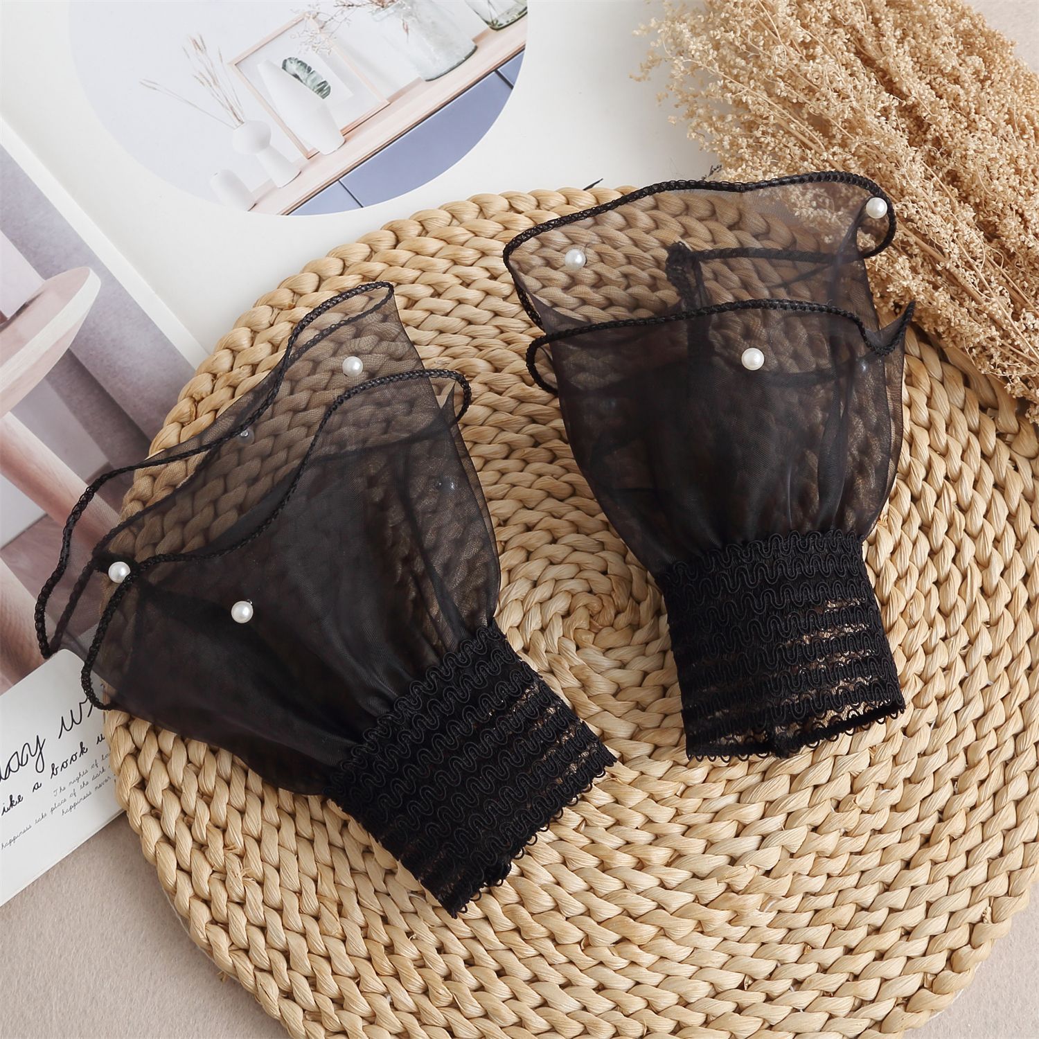 New cotton accessories lace temperament small fragrance three-dimensional lace decorative cuffs cross-border manufacturers wholesale