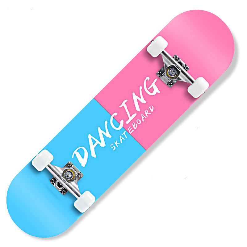 Double Skateboard Skateboard Teenagers Children Adult Street Walking ...