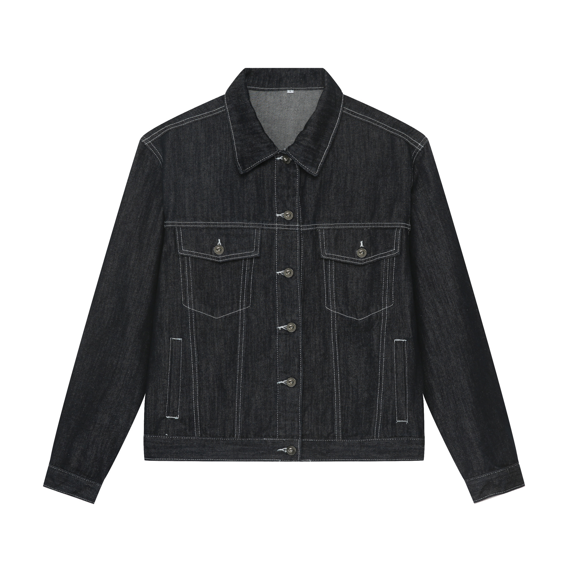 nirben Cowboy | Han Feng Primary Color Cowboy Jacket Men's Tide Brand Fried Street Loose Torre Pants Jeans Set
