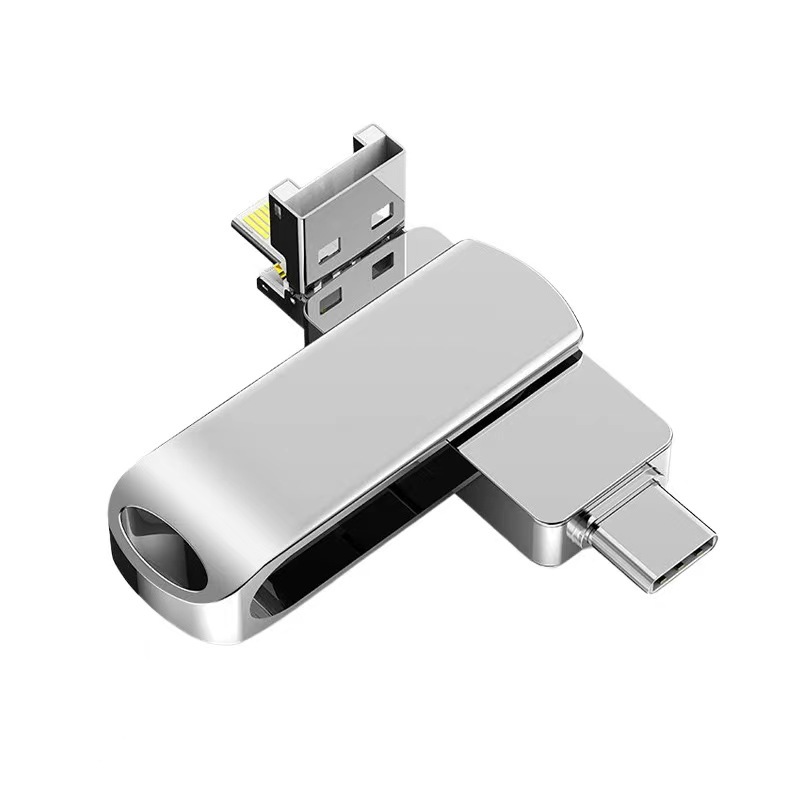 Four-in-one mobile phone U disk 256G for Apple type-C Android computer dual interface large capacity high-speed USB flash drive