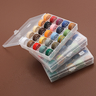Boxed 25-color rainbow round wax thread 130g hand stitching beaded thread rope braided 0.45/0.55/0.65mm