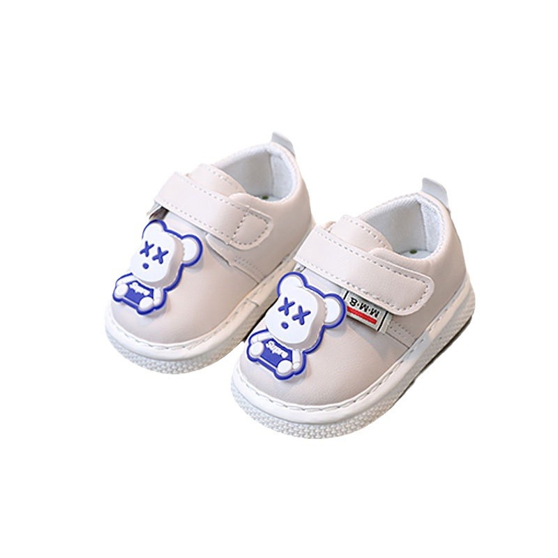 One-piece delivery shoes for boys and girls baby shoes soft bottom baby toddler shoes 0-1-2 years old ringing spring and autumn single shoes