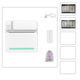 C19 blue +5 roll thermal paper +5 roll adhesive + storage bag