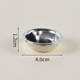 4cm silver mandarin duck pot