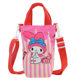 Fashion New Children's Bag Cute Girl Large Capacity Water Cup Canvas Bag High Beauty Value Baby Shoulder Crossbody Bag