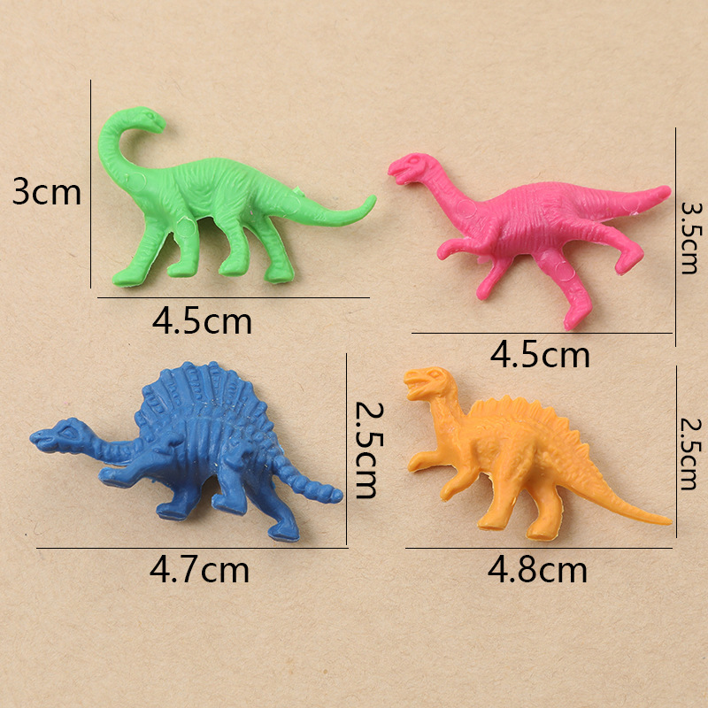 Plastic Little Dinosaur mini little dinosaur toy children's zoo model boys and girls science and education cognitive dinosaur