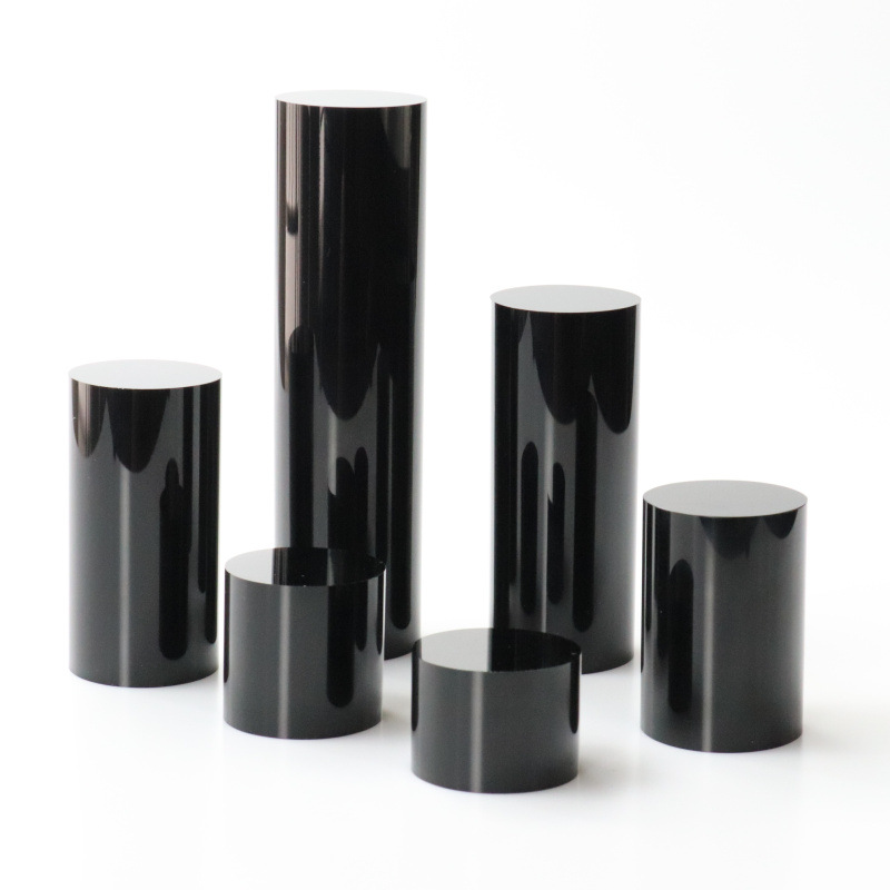 Acrylic jewelry display stand round column jewelry props jewelry display stand acrylic Booth