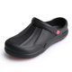 Cross-border black non-slip kitchen shoes rain shoes canteen work labor protection shoes hotel waterproof and oil-proof chef shoes wholesale