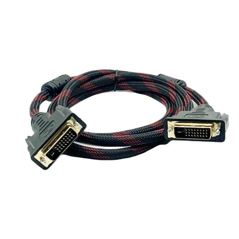 dvi cable gold-plated head 24+1 computer monitor cable dvi video signal HD cable male-to-male data cable