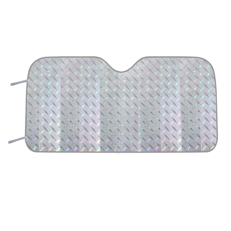 Car sun visor thickened laser car seasonal sun protection and heat insulation sun visor car SUV front gear