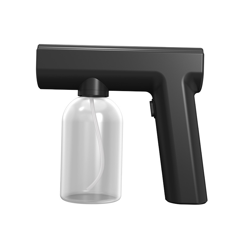 Konaiya factory wholesale handheld Nano spray disinfection gun rechargeable portable blue light atomization gun alcohol sprayer