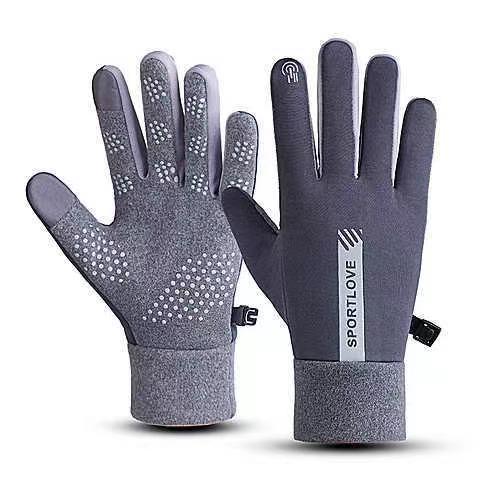 Guantes cálidos para deportes de primavera e invierno para hombres y mujeres, impermeables, a prueba de viento, a prueba de frío, para parejas, ciclismo, conducción, pantalla táctil antideslizante_voghion.com