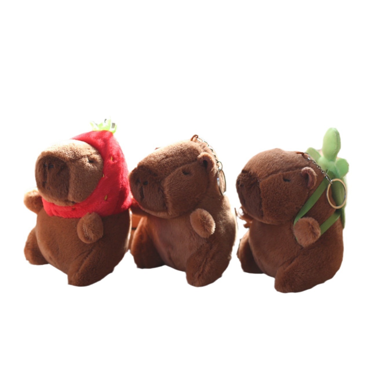 Internet celebrity cute capabala capybara pendant plush toy doll bag pendant keychain Doll Doll
