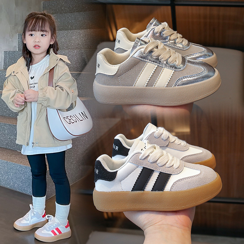 Children's sneaker 2023 Spring and Autumn new boys' low-top sneakers girls' all-match soft bottom casual shoes baby shoes