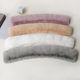 Imitation Rex Rabbit Fur Collar Wholesale Garment Accessories Artificial Faux Fur Pike Crewneck Square Collar Hat Strip Fur Collar