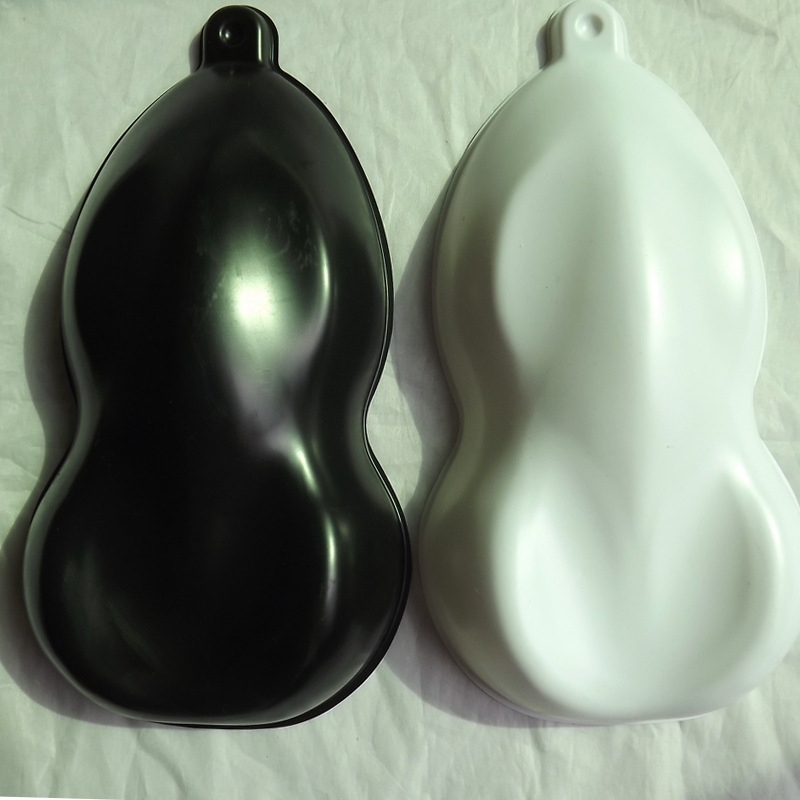 Abs材料の白いヒョウタン模型の水転写印刷効果の展示図|undefined