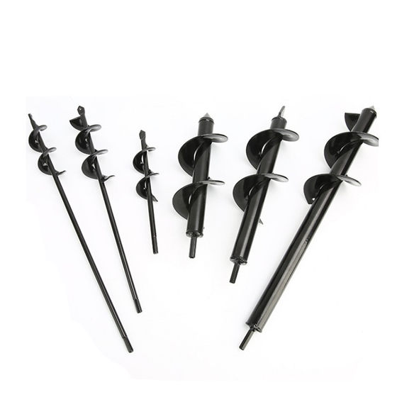 Ground drill garden loose soil drill garden vegetable pit digging artifact ground drill spiral rod twist drill factory direct sales